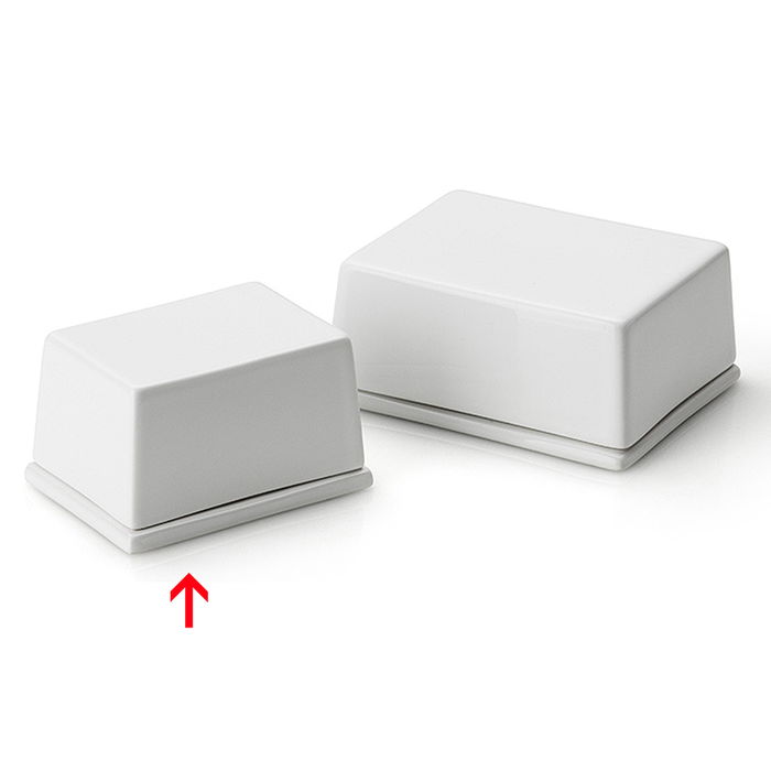 Continenta Mantequera Cerámica 9,5x7x6 cm para 125g